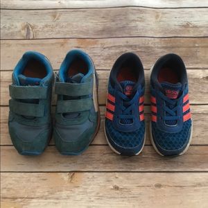 Adidas and Puma Boys Shoe Bundle - 9 and 9.5